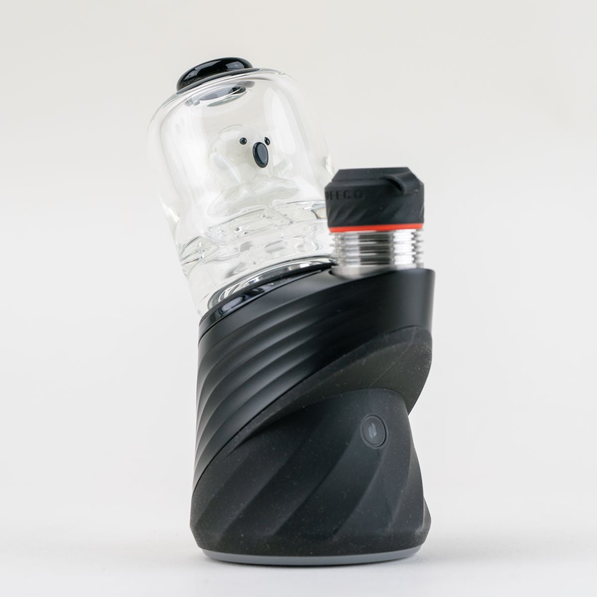 Spooky ghost dry top design by Empire Glasswork on a Puffco Peak Pro