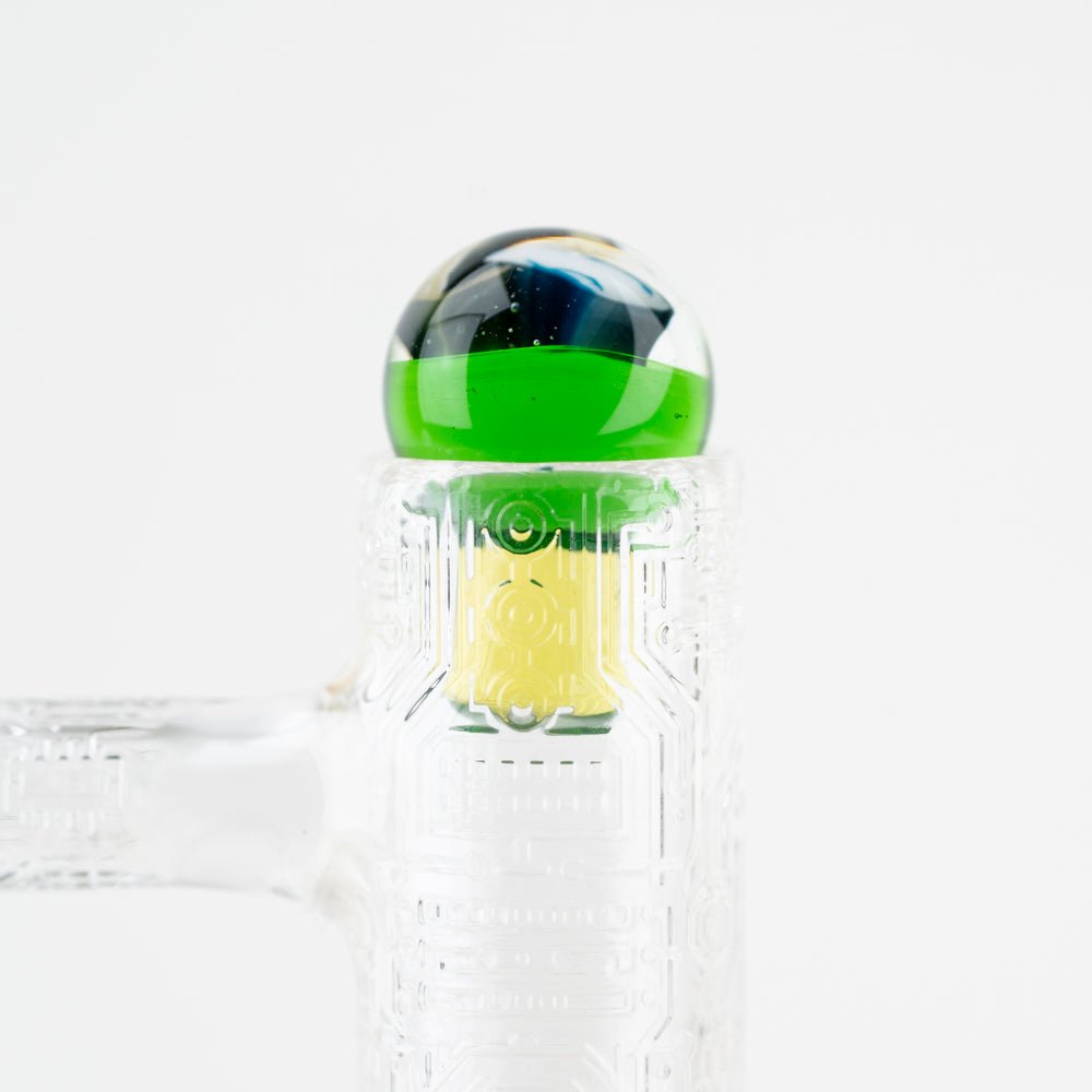 Steven H. Glass Enchanted Forest Control Tower Marble Top - Empire Smokes