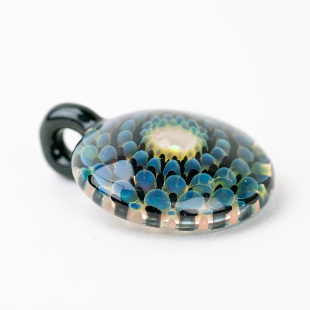 Steven H. Glass Fume Bloom Opal Glass Pendant - Empire Smokes