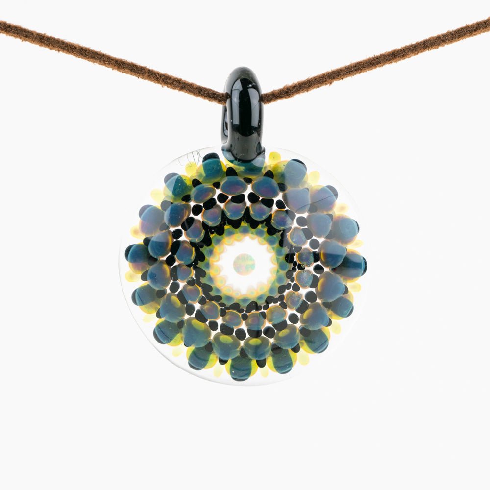 Steven H. Glass Fume Bloom Opal Glass Pendant - Empire Smokes