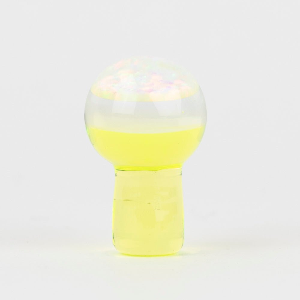 Steven H. Glass Illuminati Opal Control Tower Marble Top - Empire Smokes