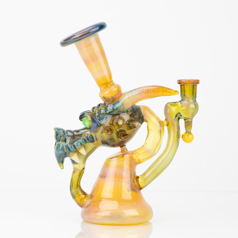 Dragon's Breath Kazy Recycler Tony Kazy Glass heady