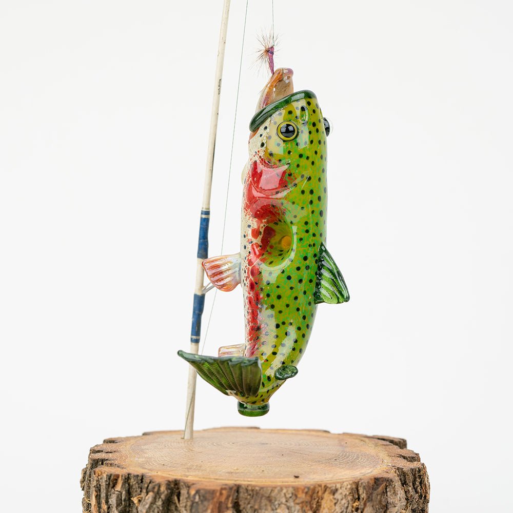 Trapper Studio Hooked Rainbow Trout Dry Pipe - Empire Smokes