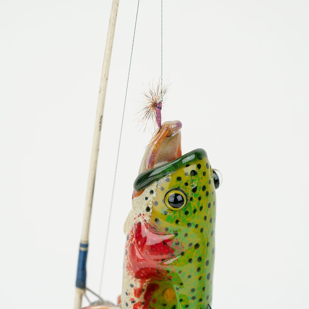 Trapper Studio Hooked Rainbow Trout Dry Pipe - Empire Smokes