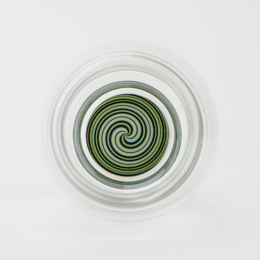 Vigil Glass Mossy Mist Drinking Vessal - Empire Smokes