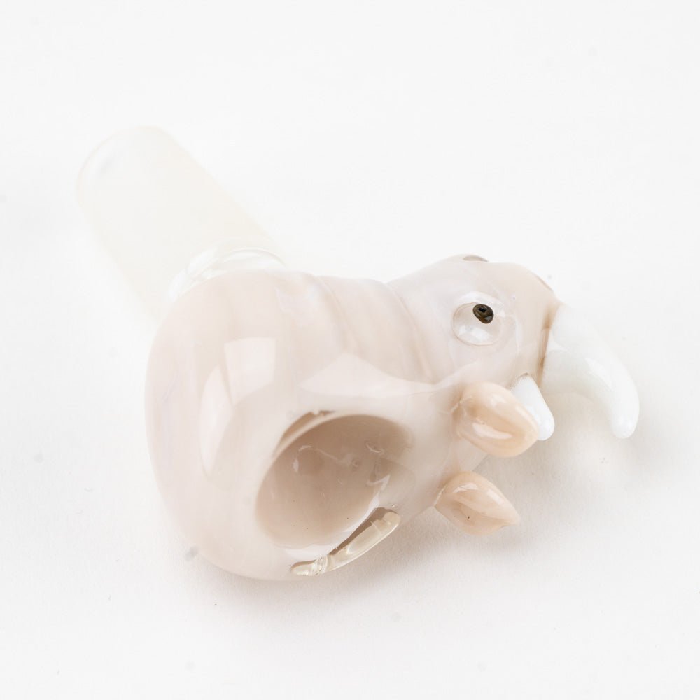White Rhino Bowl Piece