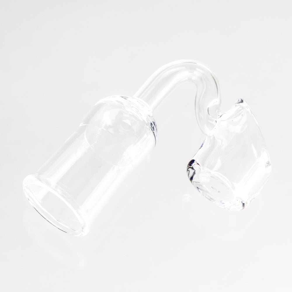 90° Short Angle Cut Quartz Banger - Empire Smokes