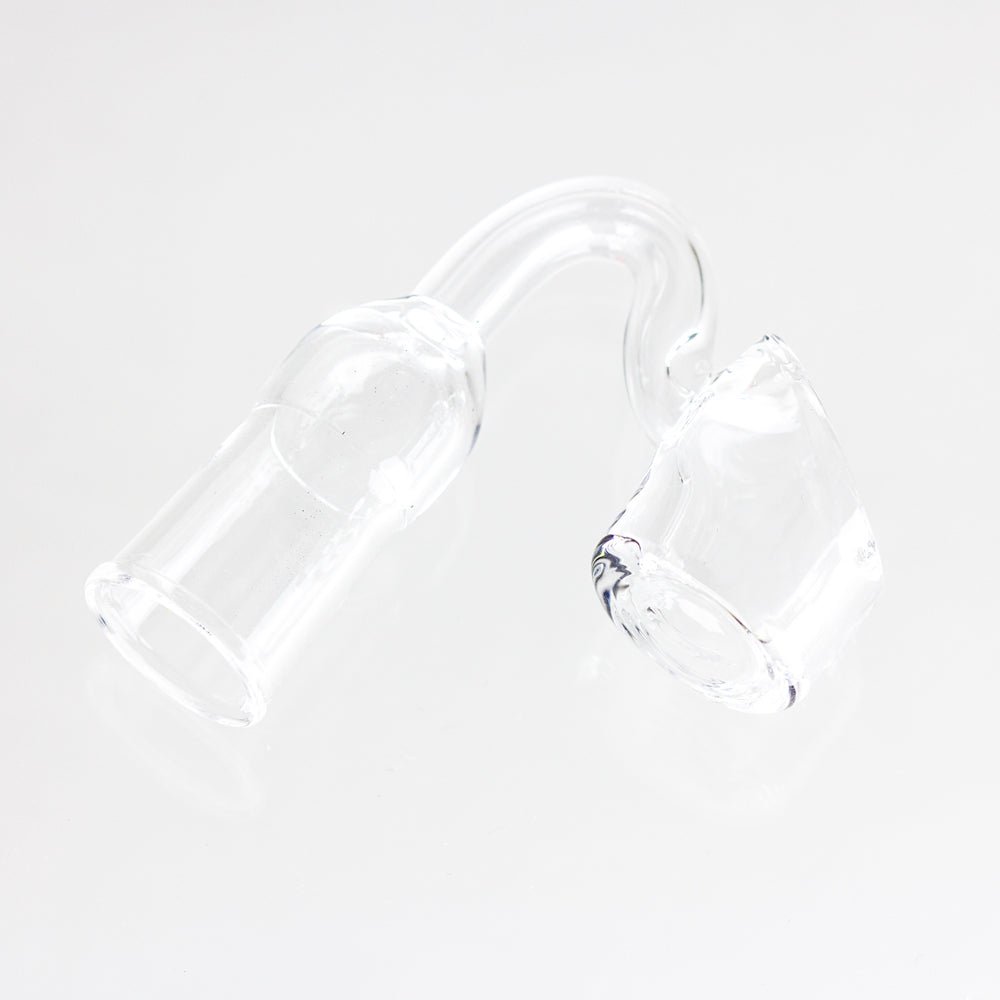 90° Short Angle Cut Quartz Banger - Empire Smokes