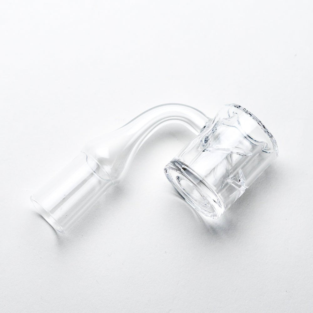 90° Slit Reactor Quartz Banger - Empire Smokes