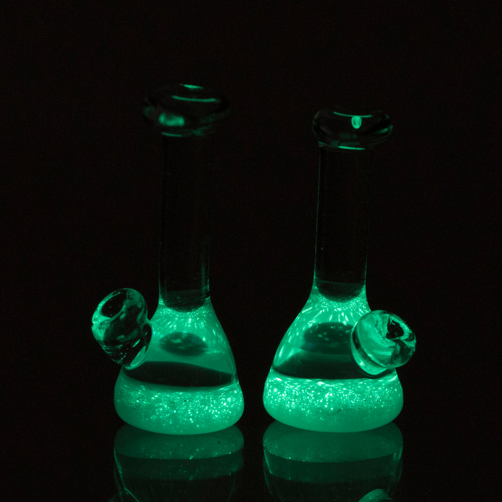 Beaker Block Bong - Glow (2pcs) Empire Glassworks https://www.etsy.com/shop/PyrexKim