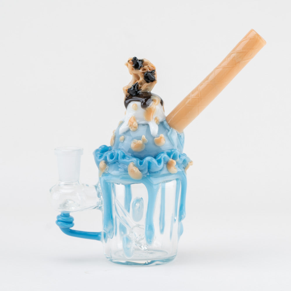 Cookie Monster Sundae Nano Rig Empire Glassworks