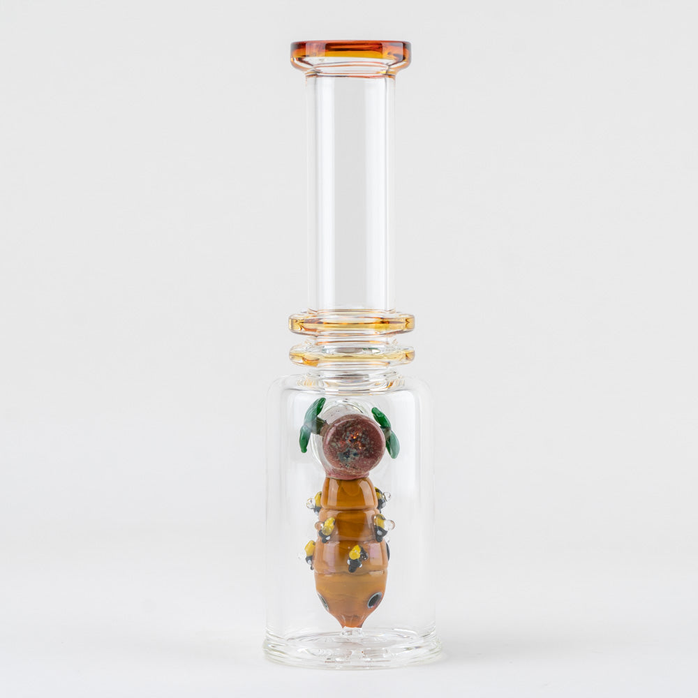 "Save the Bees" Mini Tube Empire Glassworks