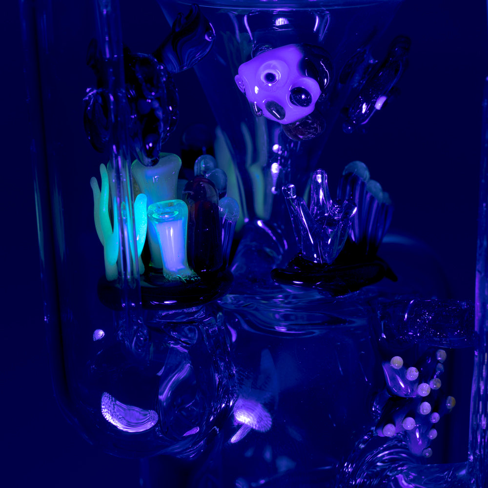 Recycler - Under The Sea Empire Glassworks UV Reactive 