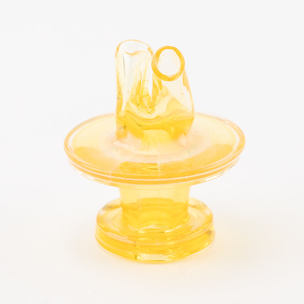 Gold Rays Double Jet Spinner Carb Cap Vigil Glass @vigilglass