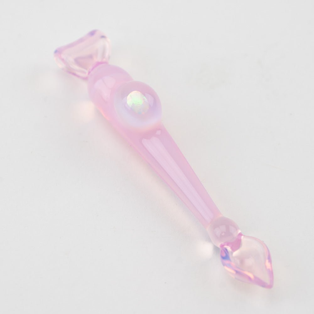 Anthea Glass Pink Slyme Dabber Pendant - Empire Smokes