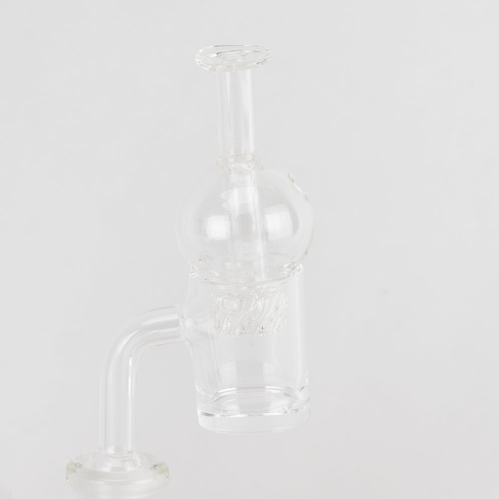 Aqua Works Glass Pearl Spinner Bubble Carb Cap - Empire Smokes