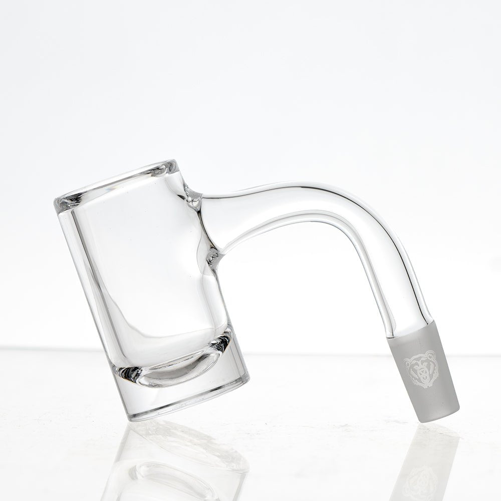 HighBrid PRO 90/10 Round Bottom Quartz Banger Bear Quartz