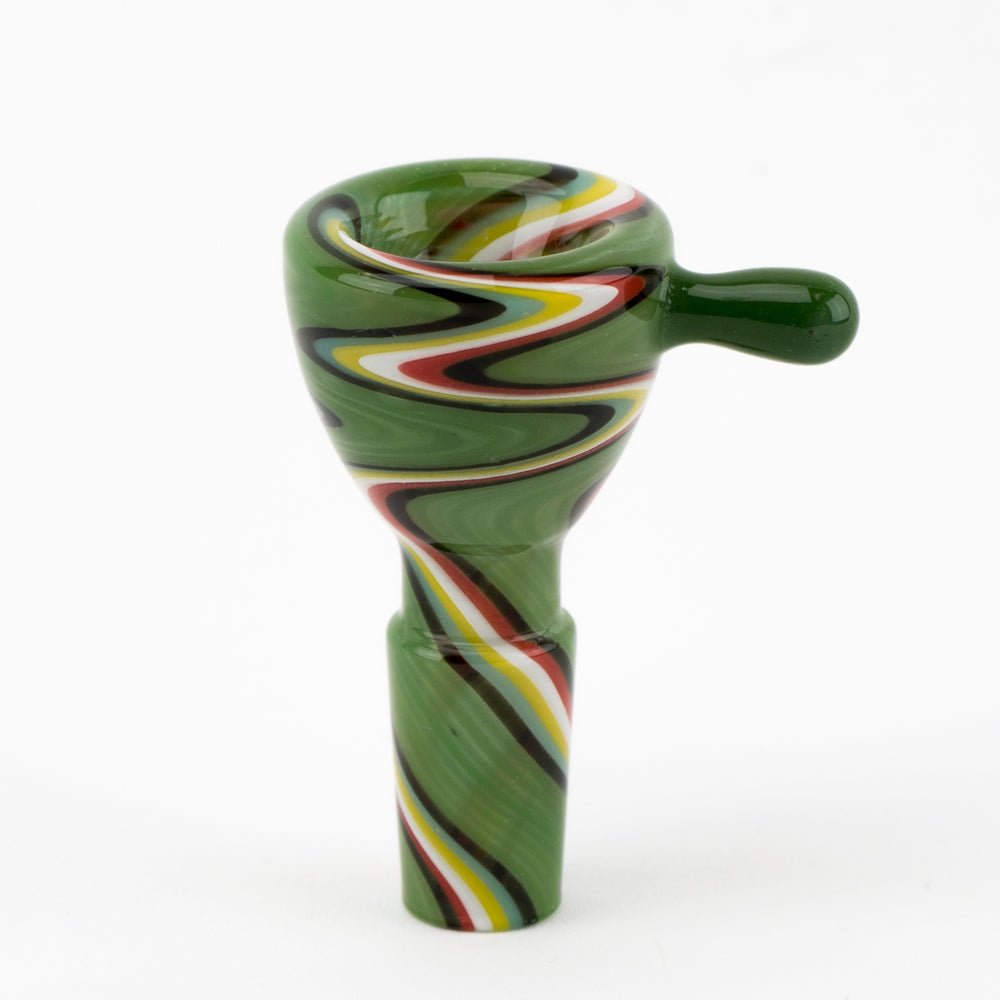 Color Worked Bowl Piece - Empire Smokes