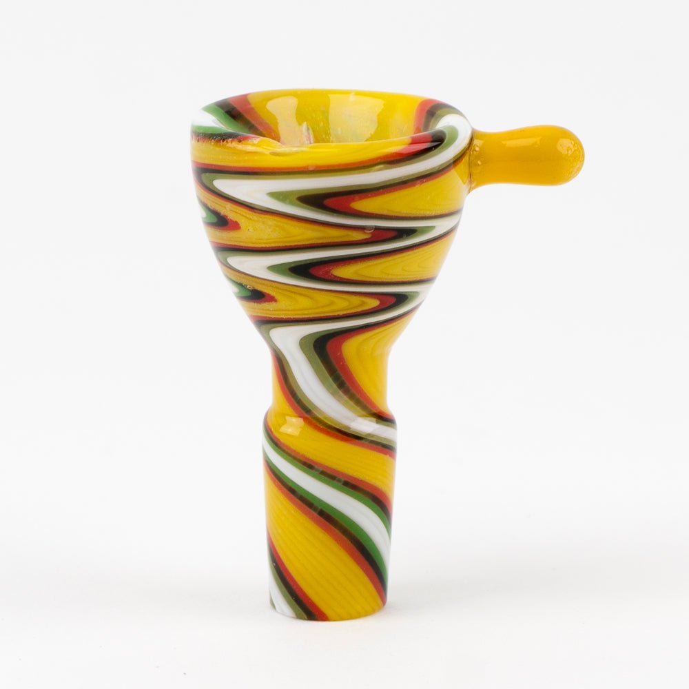 Color Worked Bowl Piece - Empire Smokes