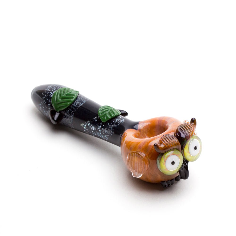 Owl Mini Spoon Pipe Empire Glassworks