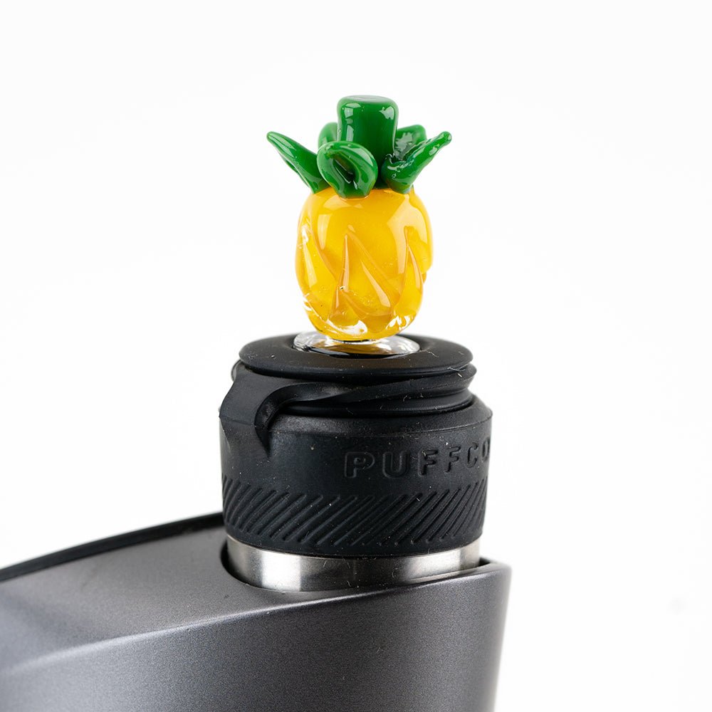 Empire Glassworks Pineapple Puffco Oculus Glass Carb Cap