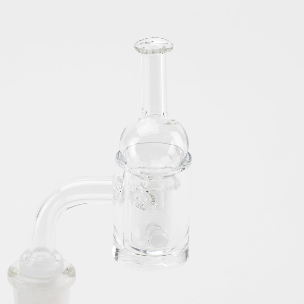 Glass House Fire Bubble Cap Quartz Set - Empire Smokes