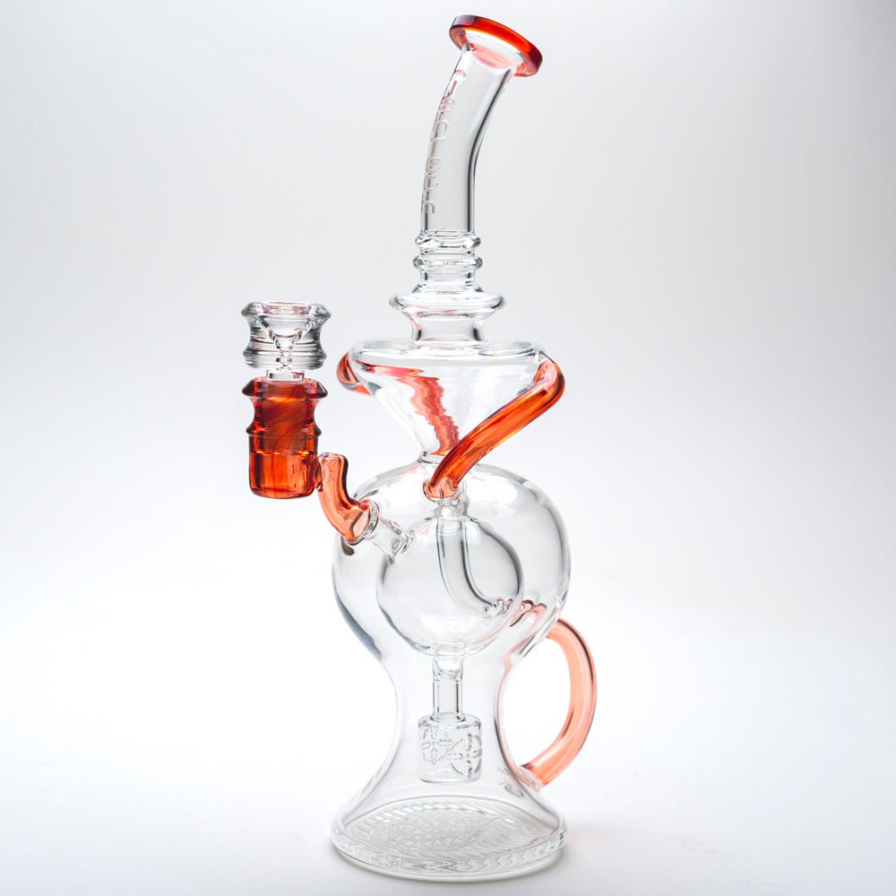 High Tech Red Elvis Orbital Recycler - Empire Smokes