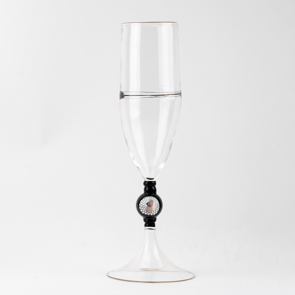 Jes Durfee Opal Mandala Goblet - Empire Smokes