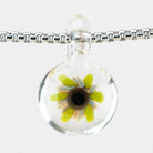 126 Glass Coral Lime Implosion Pendant - Empire Smokes