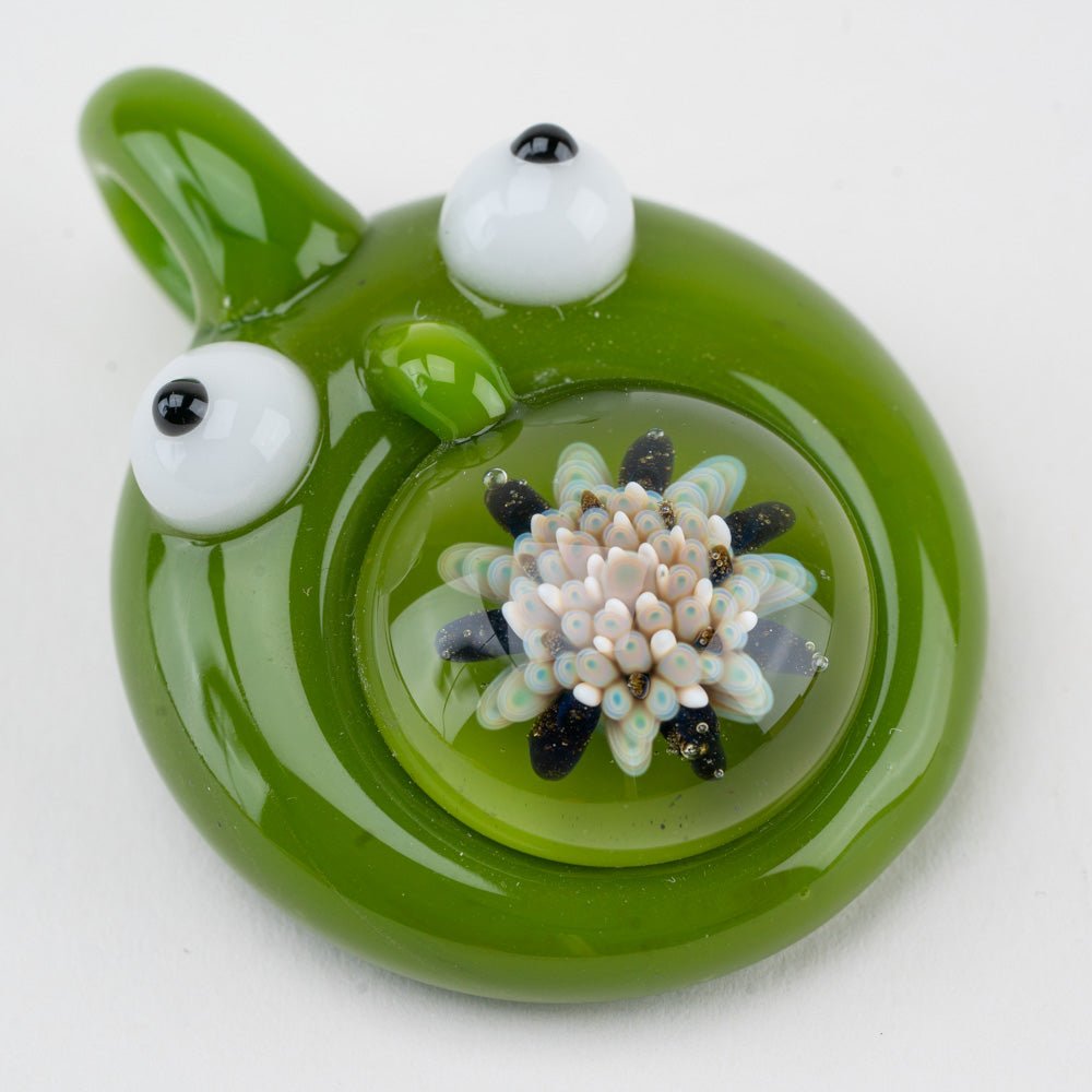 126 Glass Loud Mouth Implosion Pendant - Empire Smokes