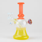 126 Glass Opal Sorbet Mini Tube Water Pipe - Empire Smokes