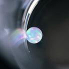 Small 3mm Celeste Opal terp pearl accessory for compatible setups