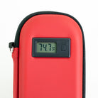 Insulated Bear Quartz Polar Pack concentrate cooler designed for travel with reusable ice pack and built in temperature reader.