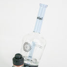Glass attachment on Puffco Peak Pro attachment with floral design