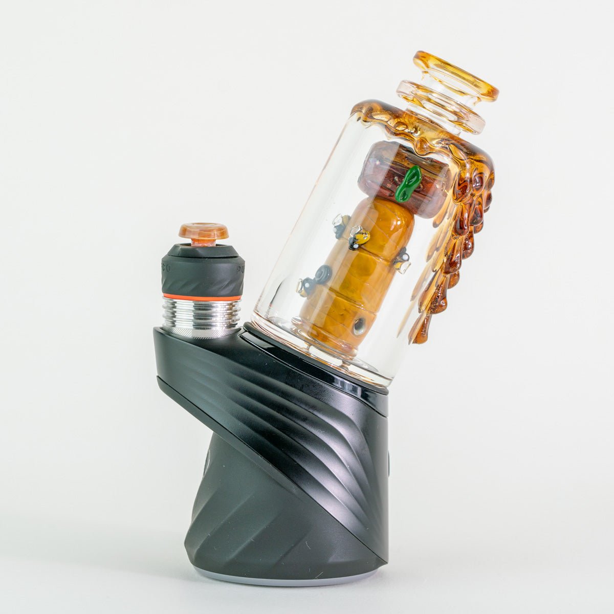 Empire Glassworks "Save the Bees" Glass Attachment for PuffCo Peak & Peak Pro - Empire Smokes