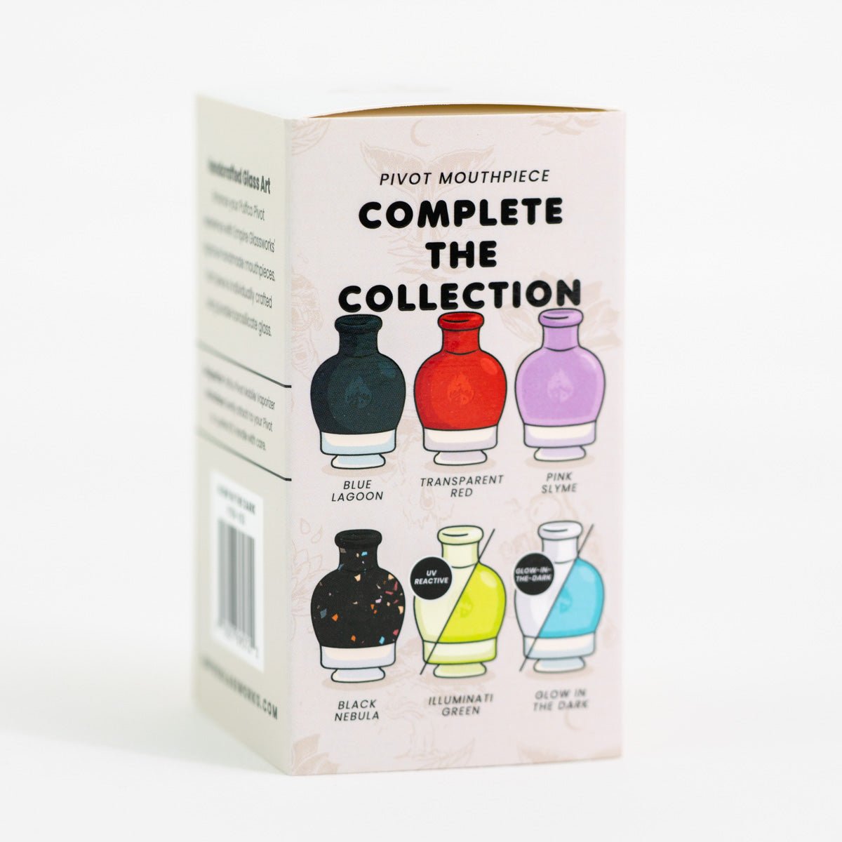 Empire Glassworks Puffco Pivot Glass Mouthpiece - UV Illuminati - Empire Smokes