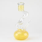 Fume Warped Bubbler Beaker Round Glass