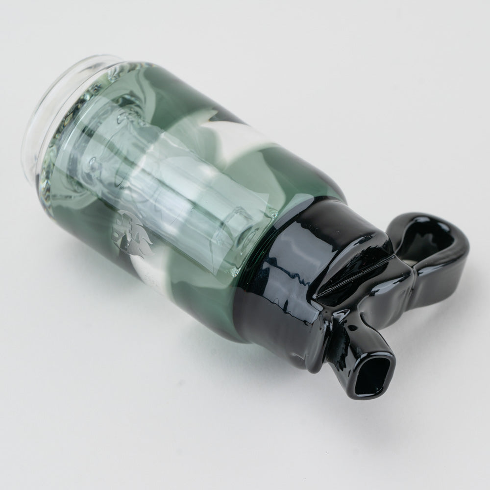 Black Smoke Squeeze Bottle Puffco Peak Attachment Empire Glassworks