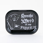 BLACKCRAFT Smoke At My Funeral Rolling Tray Empire Smokes