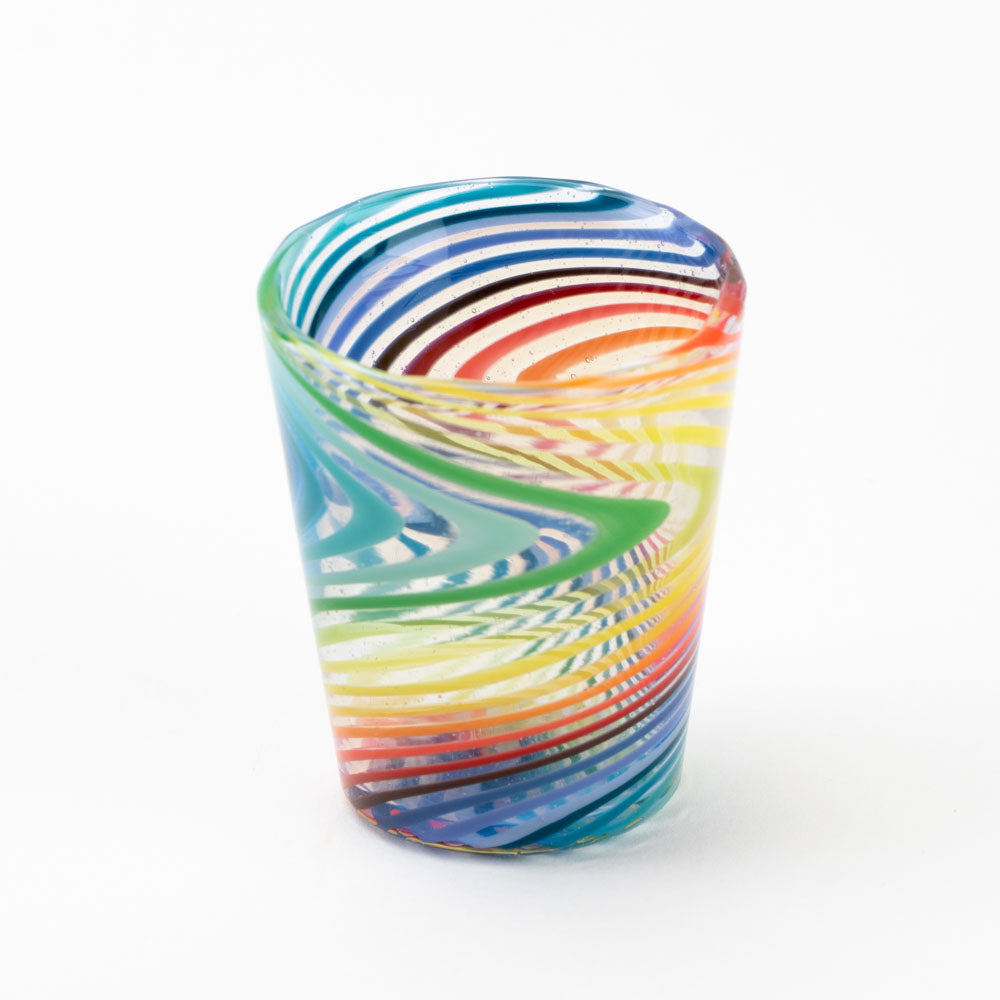 Rainbow Gate Shot Cup iDab Instagram  @idabglass