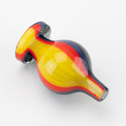 Half Woke Bubble Cap Vigil Glass heady glass american made colors custom pulled tube yellow red blue black sparkle