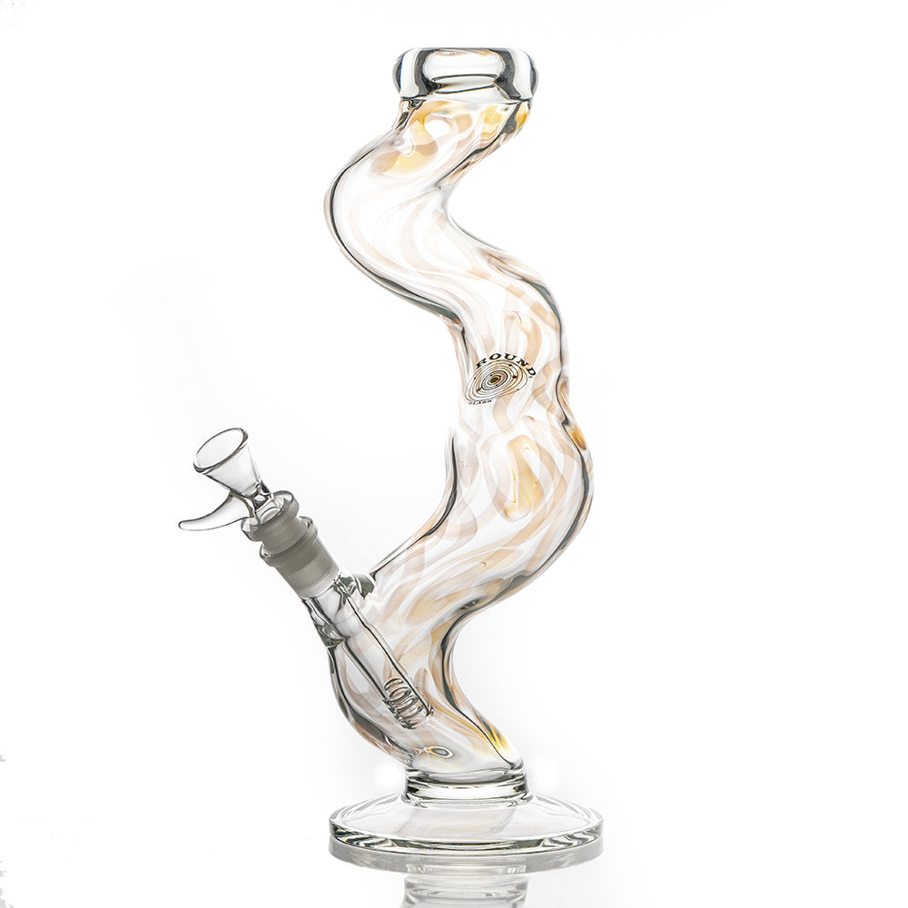 Fume Distortion Straight Tube Water Pipe