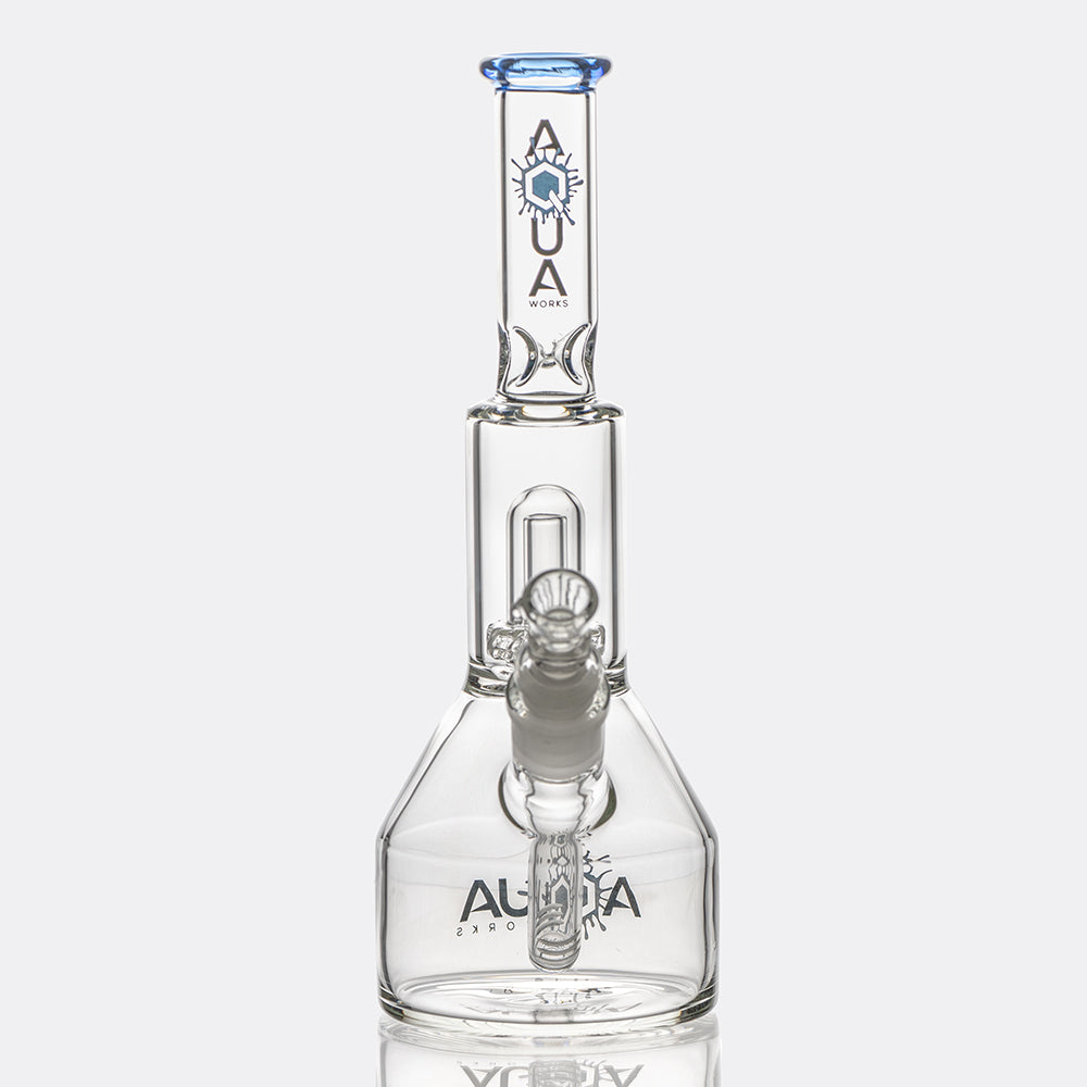 Shredder Beaker Tube Water Pipe Aqua Works Glass beaker bong showerhead diffuser ice pinch great function