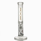 Black Daisy 14" Straight Tube Water Pipe ROOR