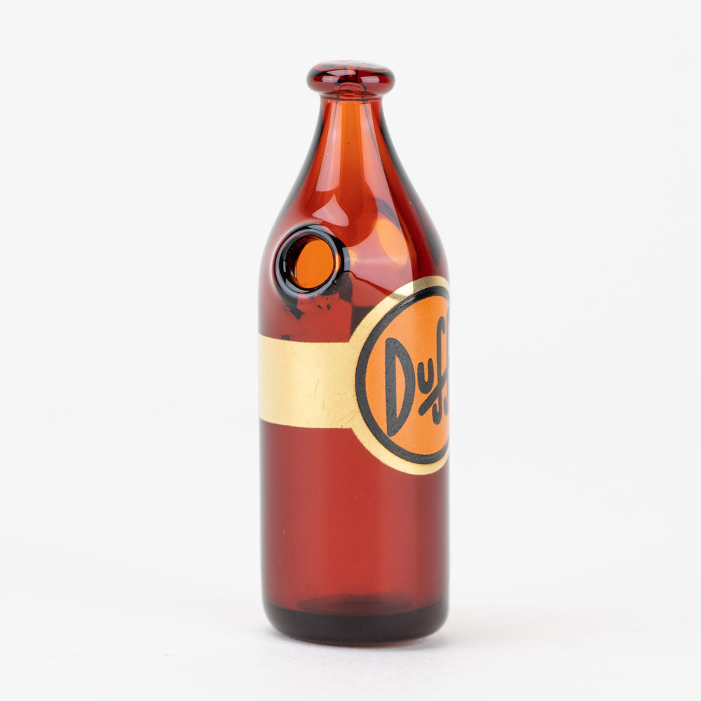 Duff Bottle Glass Pendant Nerv Glass 24k decal beer bottle