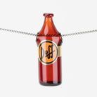 Duff Bottle Glass Pendant Nerv Glass 24k decal beer bottle