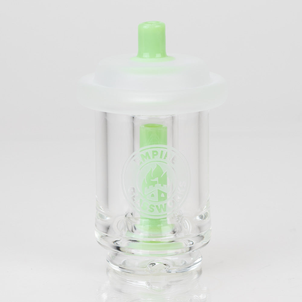 Empire Glasswork's PuffCo Peak & Peak Pro Attachment - To Go Cup - "Mint" Empire Smokes