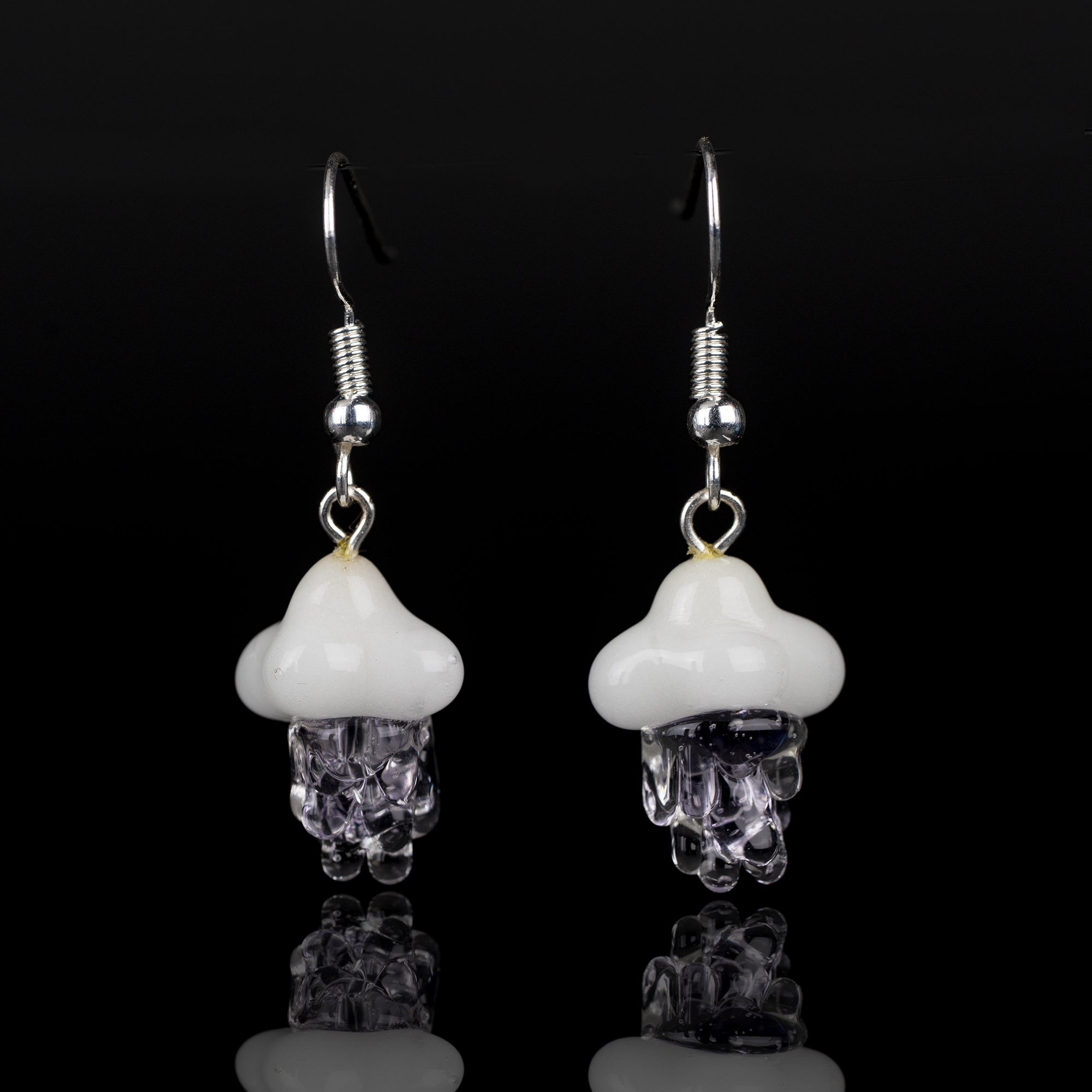 Purple Rain Dangle Earrings - Set of Two Empire Smokes