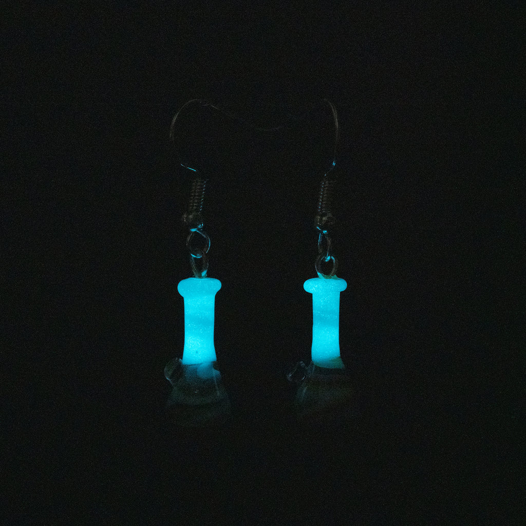 Electric Bong Dangle Earrings - Set of Two Empire Smokes