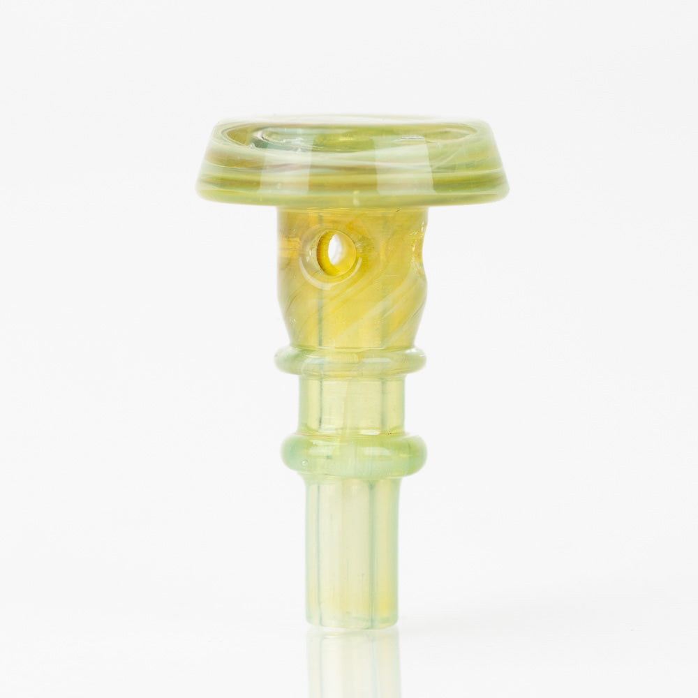 Empire Glasswork's PuffCo Peak Pro 3D XL Chamber Glass Joystick Cap - Algae Empire Smokes